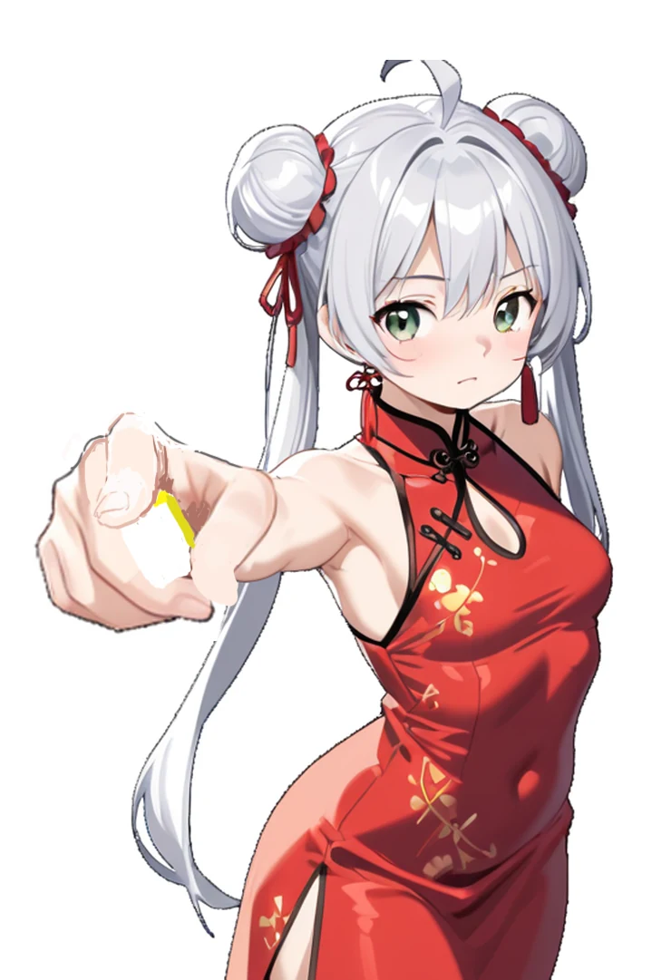 牌を持つ手を自分で描いたベース。形と角度が伝わる最小限の手数で描いてある